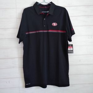 Nike Men's San Francisco Black Polo